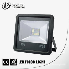 Ahorro de energía Sanan Square 20W 120 ° Beam Angle Aluminum Flood Lighting LED